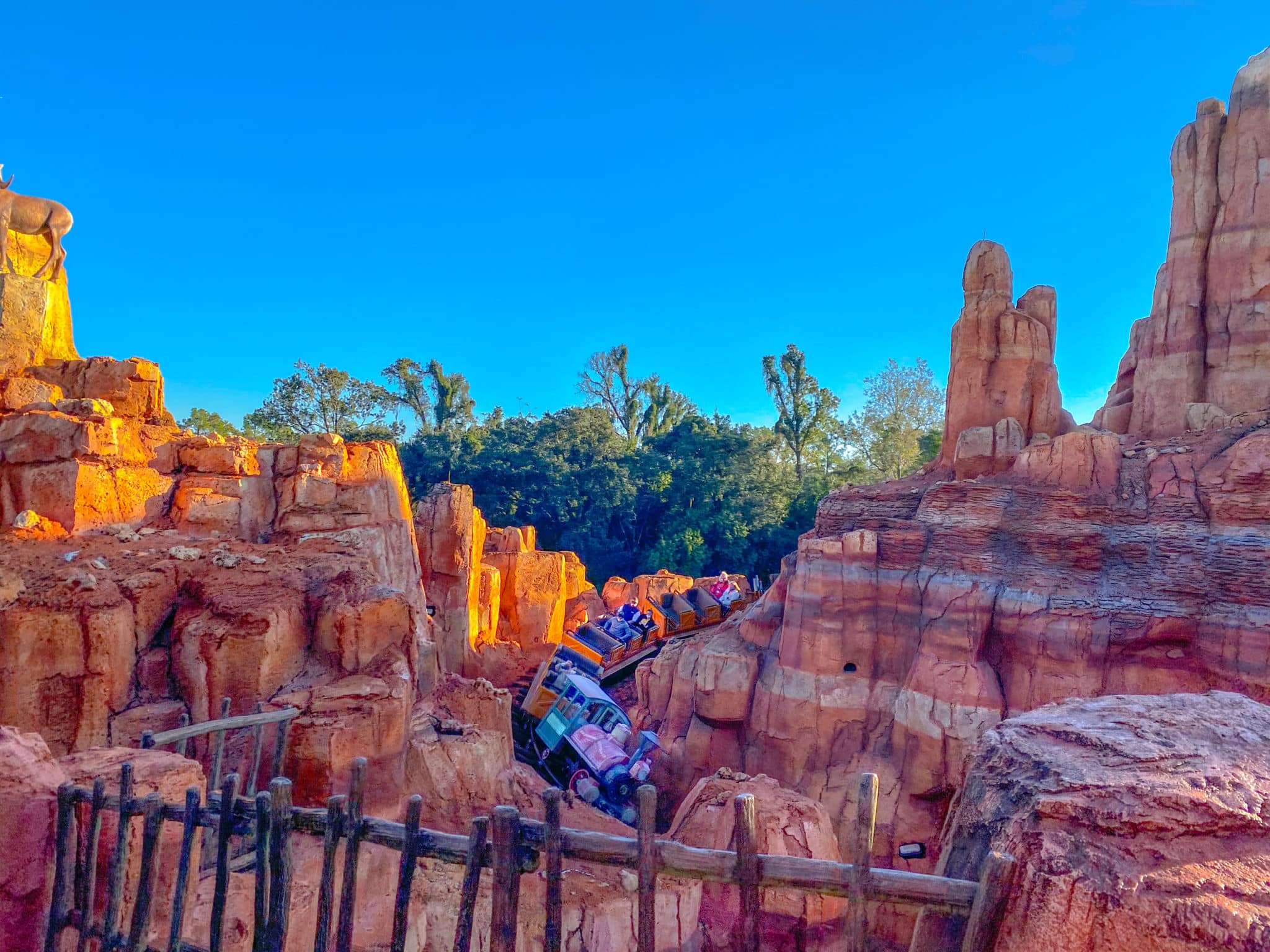 Big Thunder Mountain railroad free to book with a travel agent